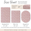 Load image into Gallery viewer, Antique Rose, Crib Sheets (2-Pack)
