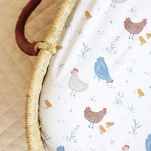 Load image into Gallery viewer, Farm Animals, Bassinet Sheets (2-Pack)