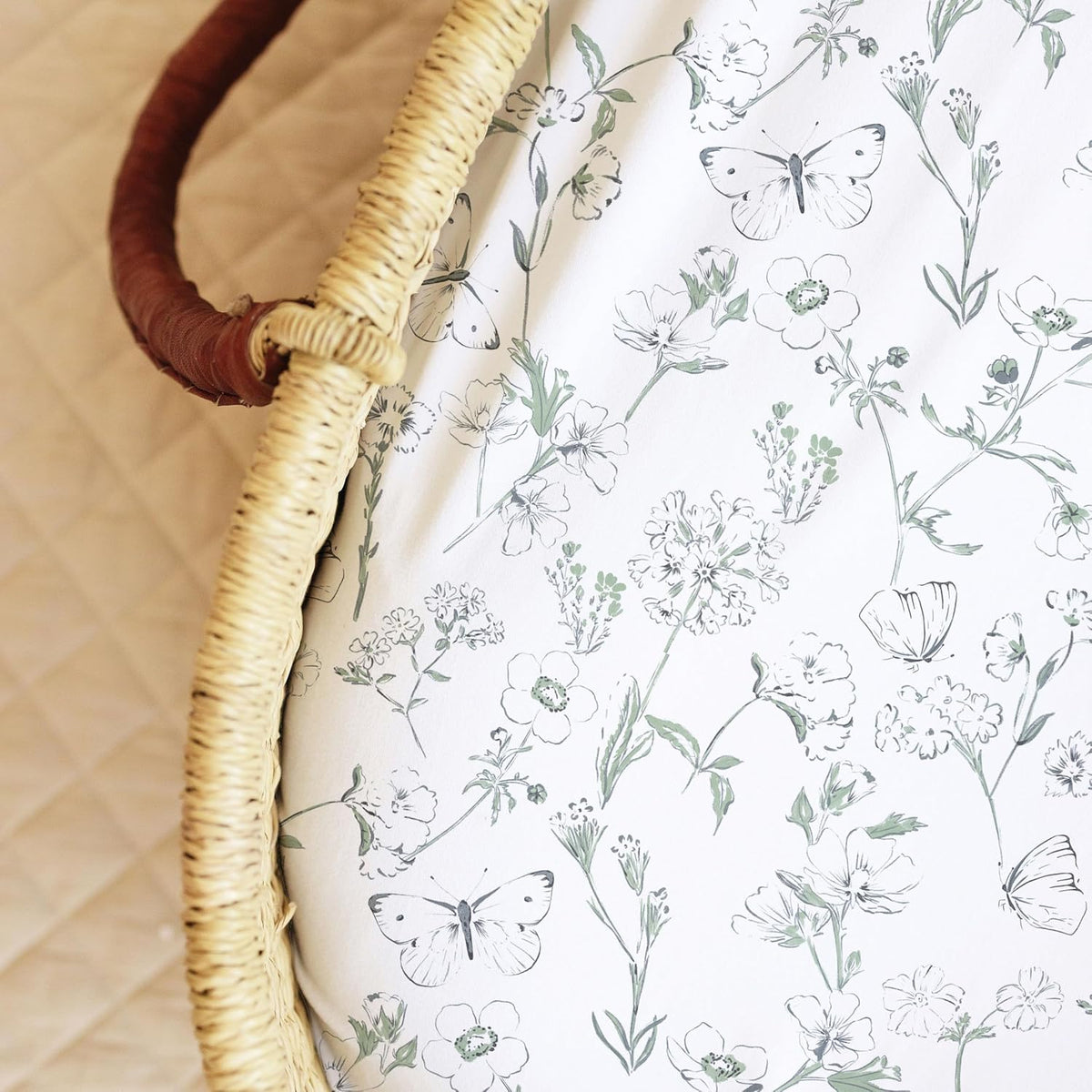 Butterfly Garden, Bassinet Sheets (2-Pack)