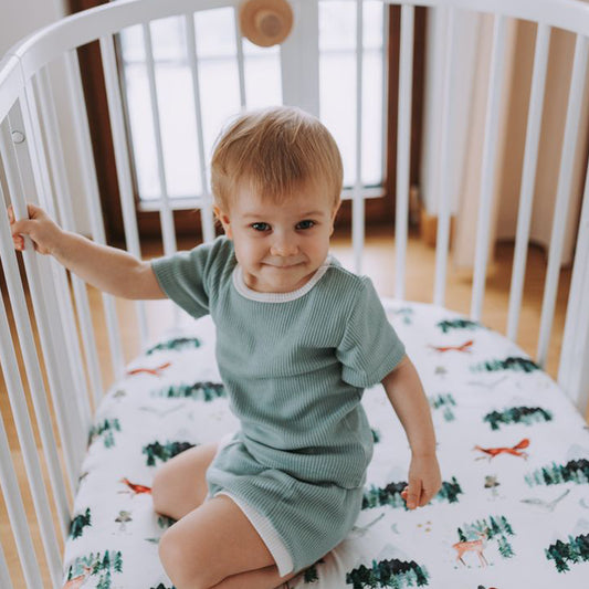 Starry Woodland, Crib Sheets (2-Pack)