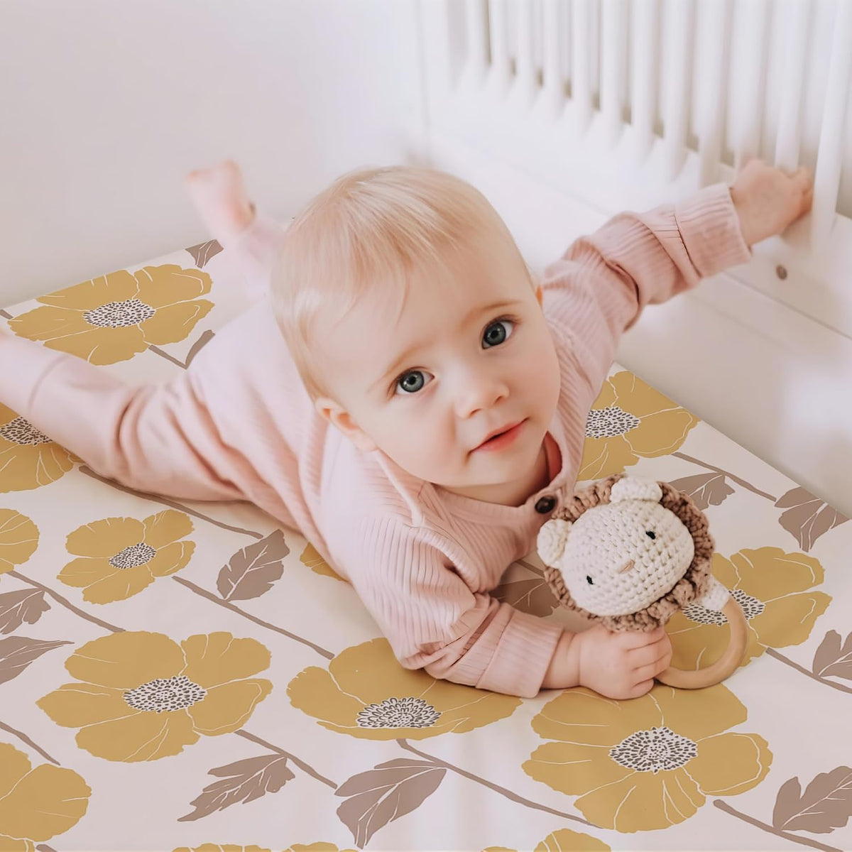 Poppy Fields, Crib Sheets (2-Pack)