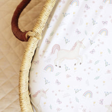 Load image into Gallery viewer, Unicorn, Bassinet Sheets (2-Pack)