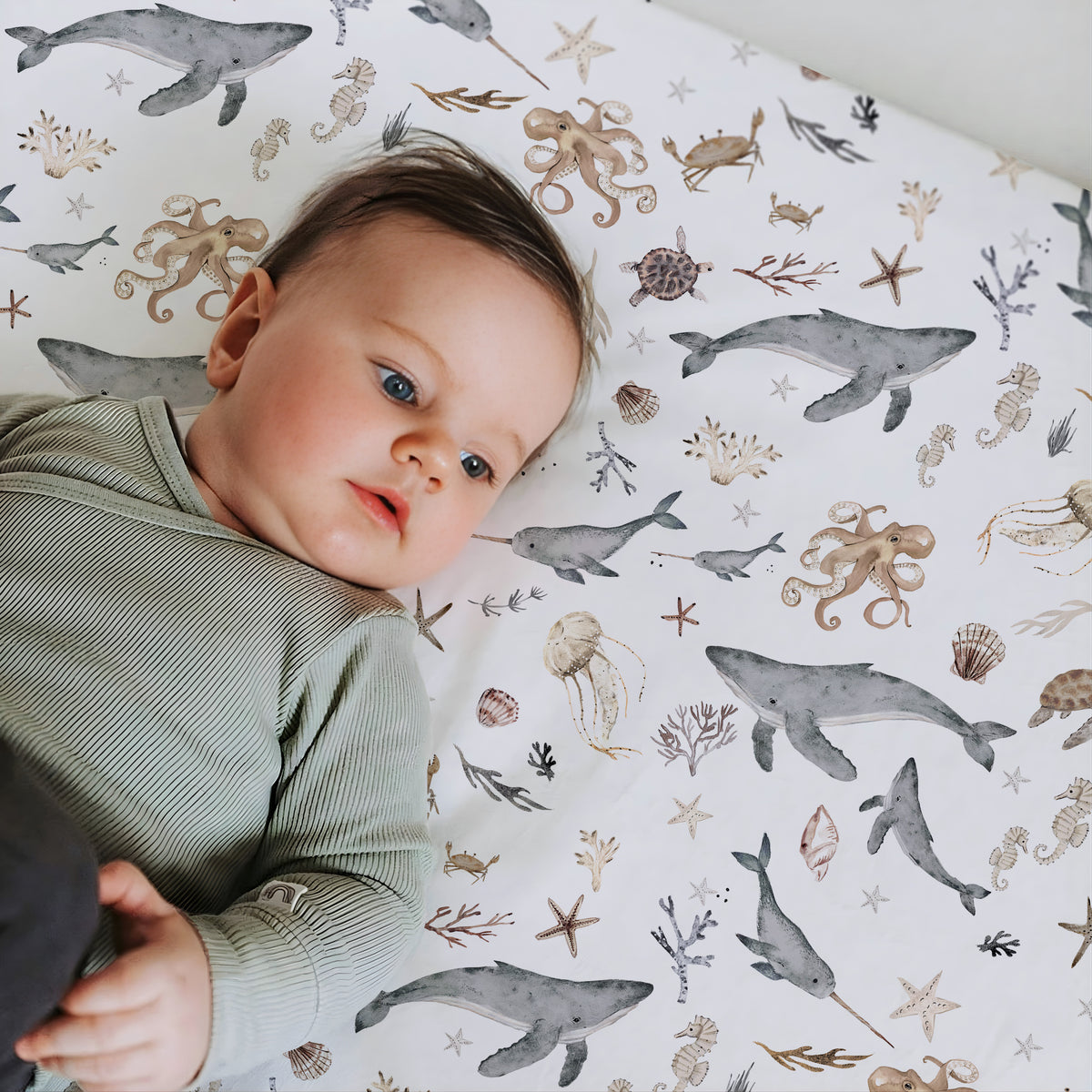 Ocean Odyssey, Crib Sheets (2-Pack)