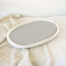 Load image into Gallery viewer, Galaxy, Moon &amp; Stars, Bassinet Sheets (2-Pack)