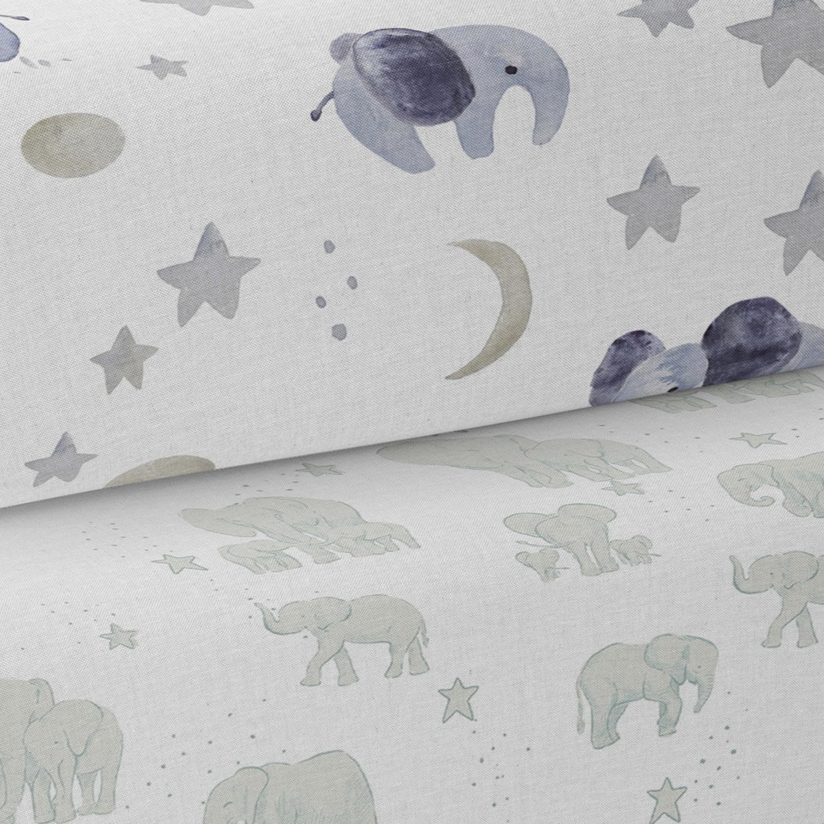 Scandinavian Elephant, Crib Sheets (2-Pack)