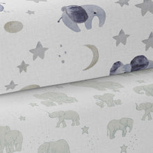 Load image into Gallery viewer, Scandinavian Elephant, Crib Sheets (2-Pack)