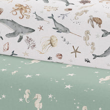 Load image into Gallery viewer, Ocean Odyssey, Crib Sheets (2-Pack)