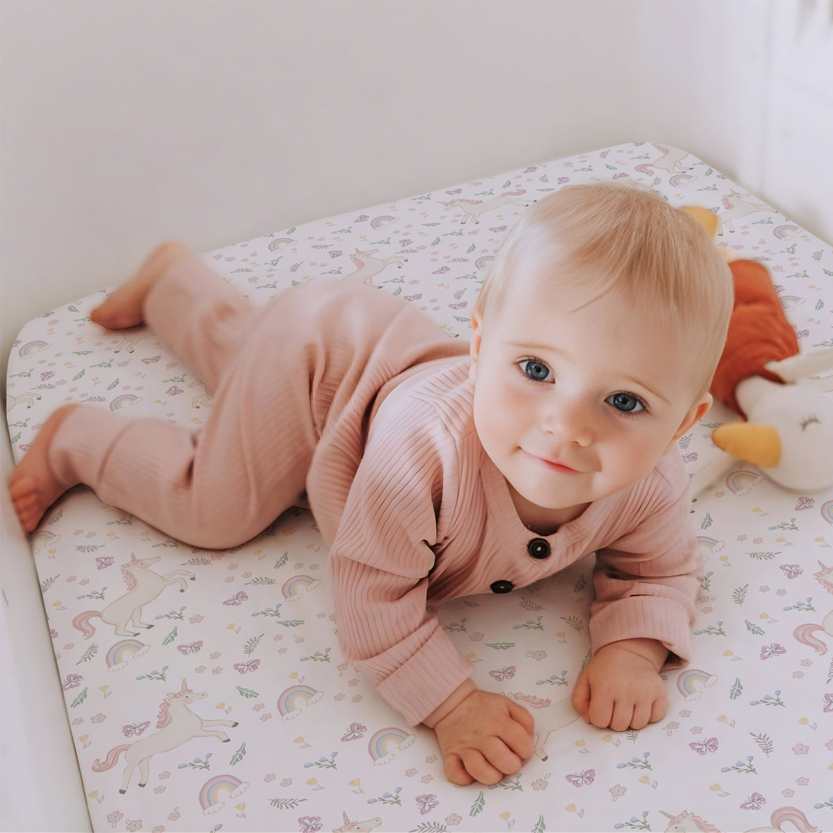 Unicorn, Crib Sheets (2-Pack)