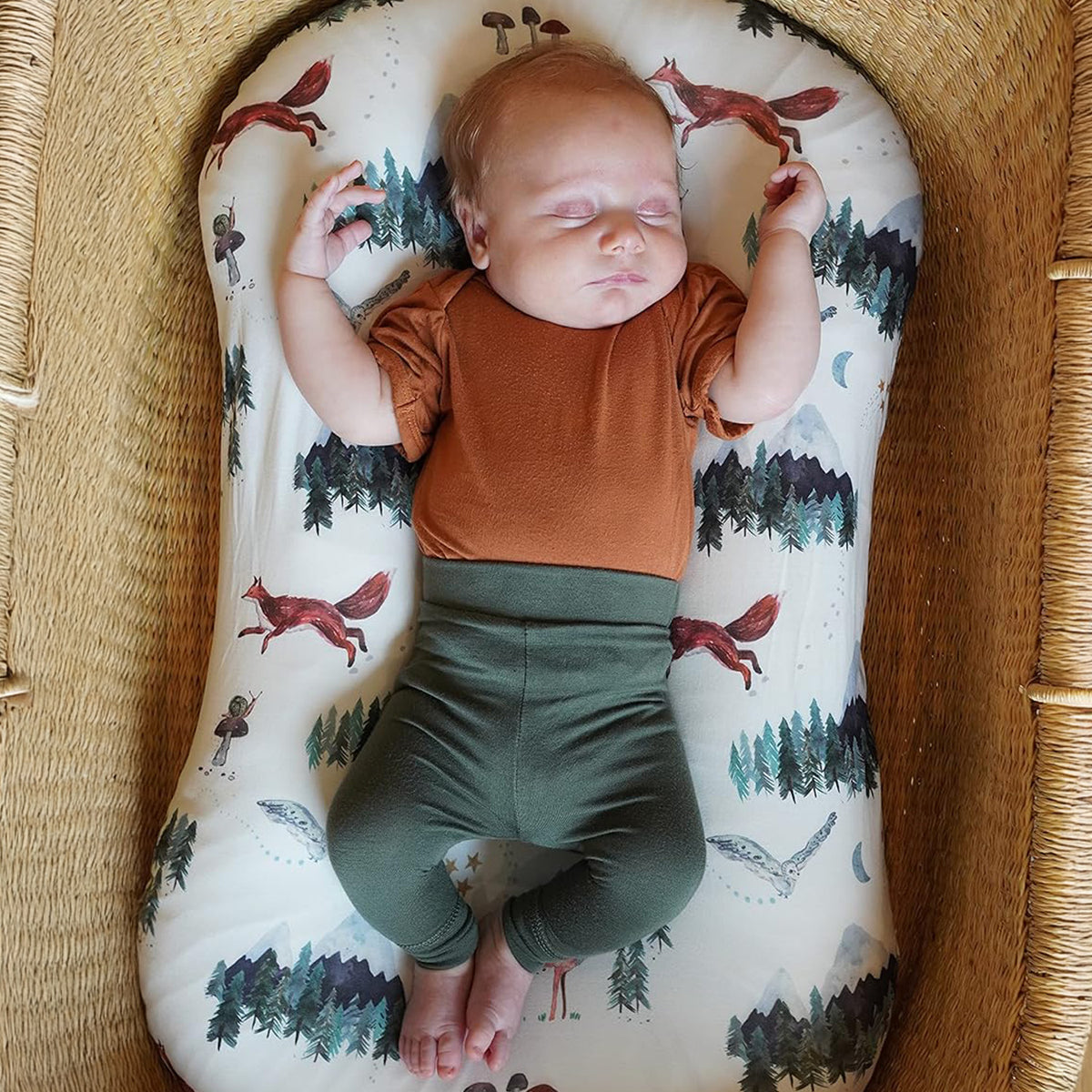 Starry Woodland, Bassinet Sheets (2-Pack)