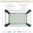 Load image into Gallery viewer, Starry Woodland, Pack 'n Play Sheets (2-Pack)

