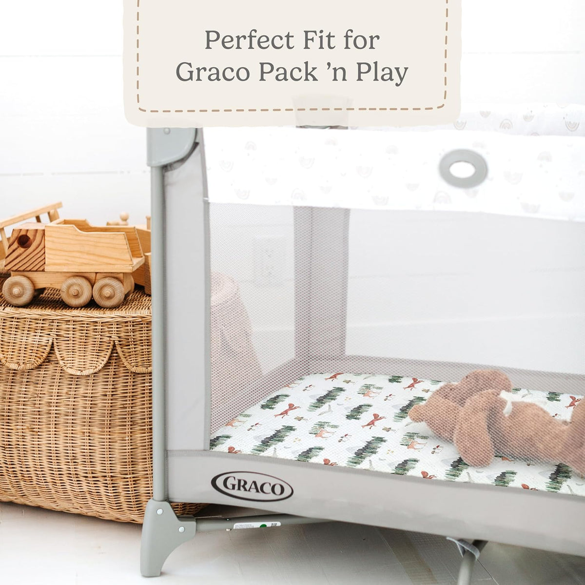 Starry Woodland, Pack 'n Play Sheets (2-Pack)
