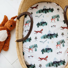 Load image into Gallery viewer, Starry Woodland, Bassinet Sheets (2-Pack)