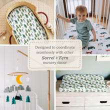 Load image into Gallery viewer, Starry Woodland, Pack 'n Play Sheets (2-Pack)
