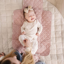 Load image into Gallery viewer, Antique Rose, Portable Changing Mat