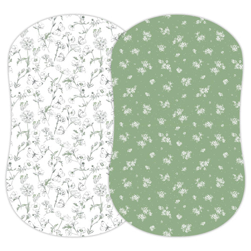 Butterfly Garden, Bassinet Sheets (2-Pack)