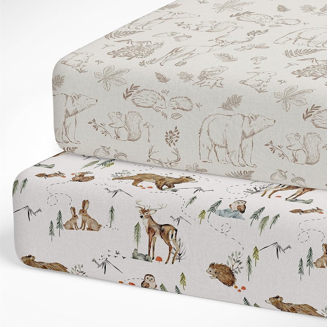 Magic Forest, Crib Sheets (2-Pack)
