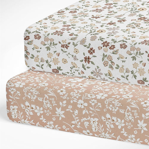 Fleurette, Crib Sheets (2-Pack)