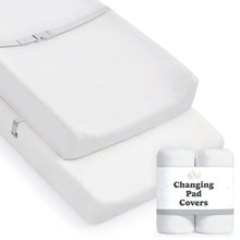 Load image into Gallery viewer, Moonlit, Changing Pad Covers (2-Pack)
