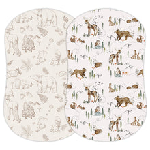 Load image into Gallery viewer, Magic Forest, Bassinet Sheets (2-Pack)