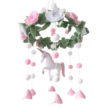 Load image into Gallery viewer, Unicorn, Baby Crib Mobile