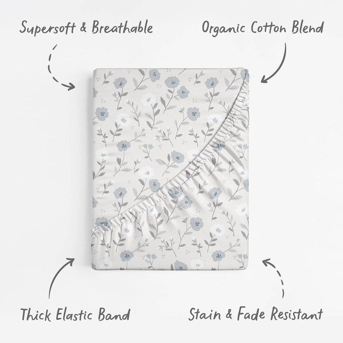 Linnea, Crib Sheets (2-Pack)