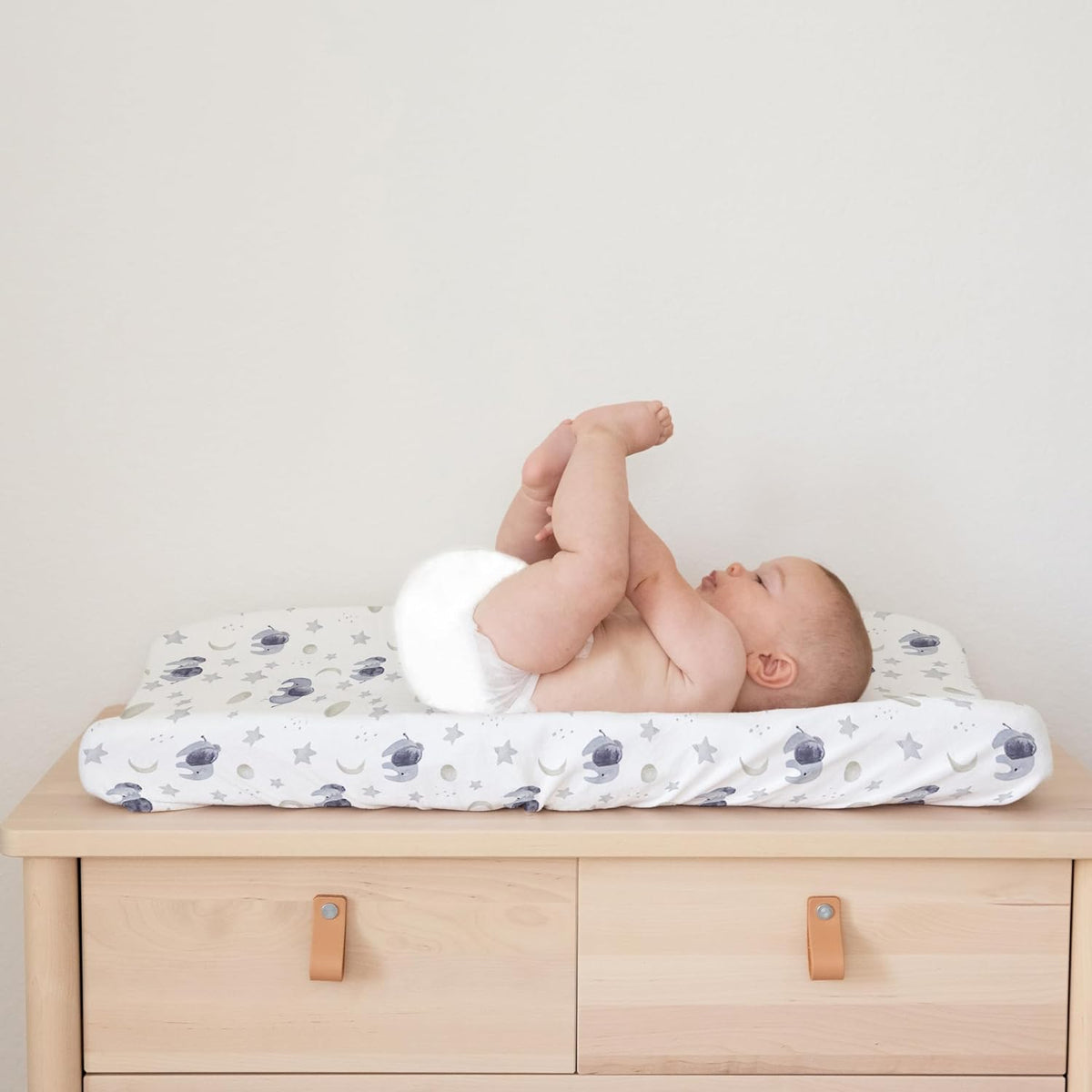 Scandinavian Elephant, Changing Pad Covers (2-Pack)