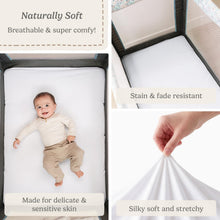 Load image into Gallery viewer, Moonlit, Pack N Play Sheets (2-Pack)