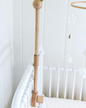 Load image into Gallery viewer, Baby Crib Mobile Arm Holder [Natural Beech Wood]