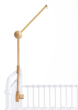 Load image into Gallery viewer, Adjustable 3D-Wooden Baby Crib Mobile Arm Holder [Natural Beechwood]