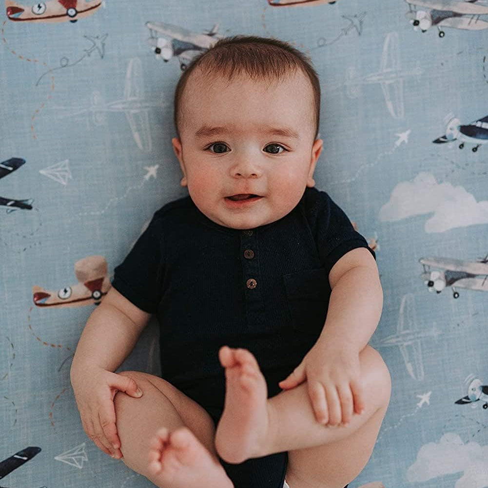 Airplanes in the Clouds, Changing Pad Covers (2-Pack)