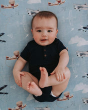 Load image into Gallery viewer, Watercolor Airplanes and Clouds, Changing Pad Covers (2-Pack)