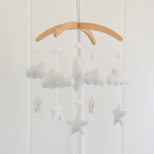 Load image into Gallery viewer, Moon, Cloud &amp; Stars, Baby Crib Mobile