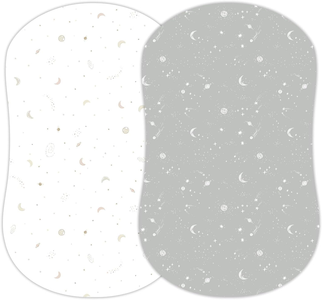 Galaxy, Moon & Stars, Bassinet Sheets (2-Pack)