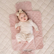 Load image into Gallery viewer, Antique Rose, Portable Changing Mat