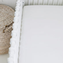 Load image into Gallery viewer, Moonlit White, Baby Crib Sheets (2-Pack)