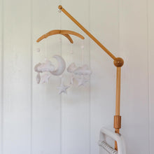 Load image into Gallery viewer, Moon, Cloud &amp; Stars, Baby Crib Mobile