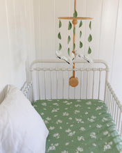 Load image into Gallery viewer, White Butterflies, Baby Crib Mobile