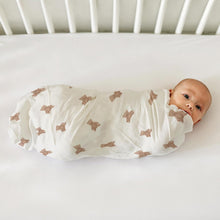 Load image into Gallery viewer, Baby Swaddle Blanket Set, Bamboo Muslin, Neutral Boy &amp; Girl - Teddy