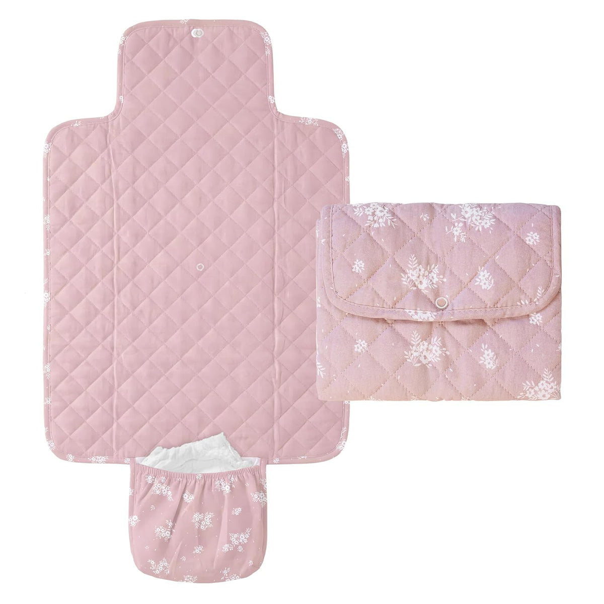 Antique Rose, Portable Changing Mat