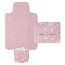 Load image into Gallery viewer, Antique Rose, Portable Changing Mat