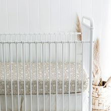 Load image into Gallery viewer, Pearl Rose Grey, Baby Crib Sheets (2-Pack)