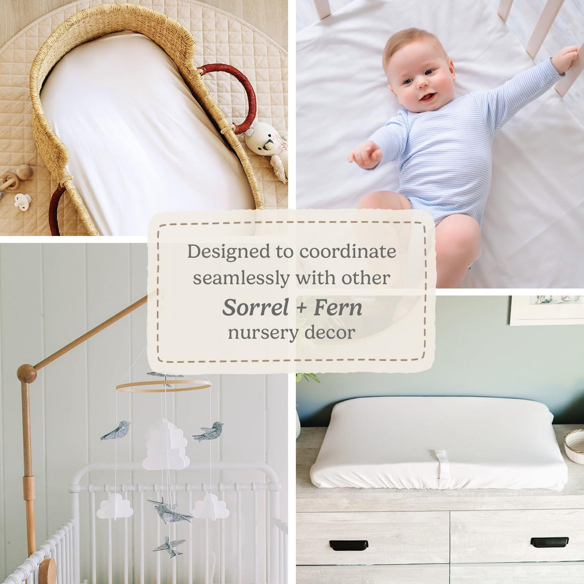 Moonlit, Pack 'n Play Sheets (2-Pack)