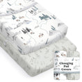 Load image into Gallery viewer, Arctic Journey, Changing Pad Covers (2-Pack)
