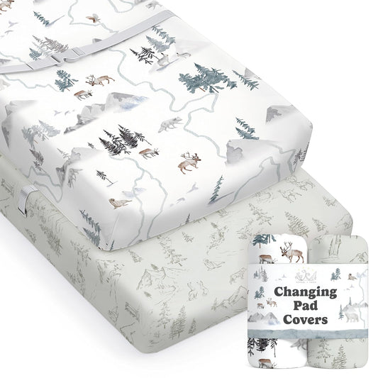 Arctic Journey, Changing Pad Covers (2-Pack)