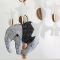 Load image into Gallery viewer, Scandinavian Elephant, Baby Crib Mobile
