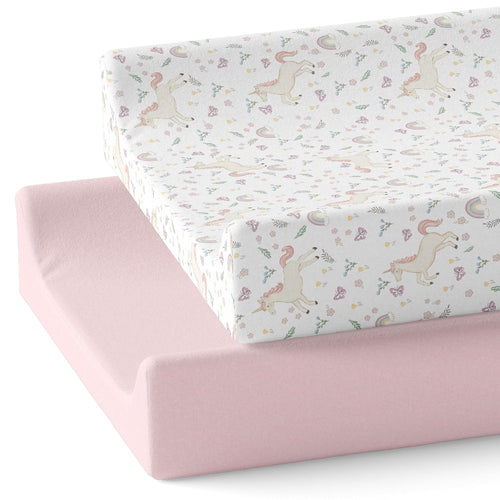 Unicorn, Changing Pad Covers (2-Pack)