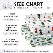 Load image into Gallery viewer, Woodland Animals, Changing Pad Covers (2-Pack)