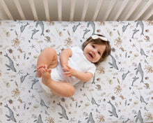 Load image into Gallery viewer, Ocean Odyssey, Baby Crib Sheets (2-Pack)