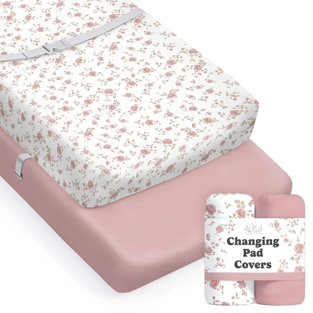 Juliette, Changing Pad Covers (2-Pack)