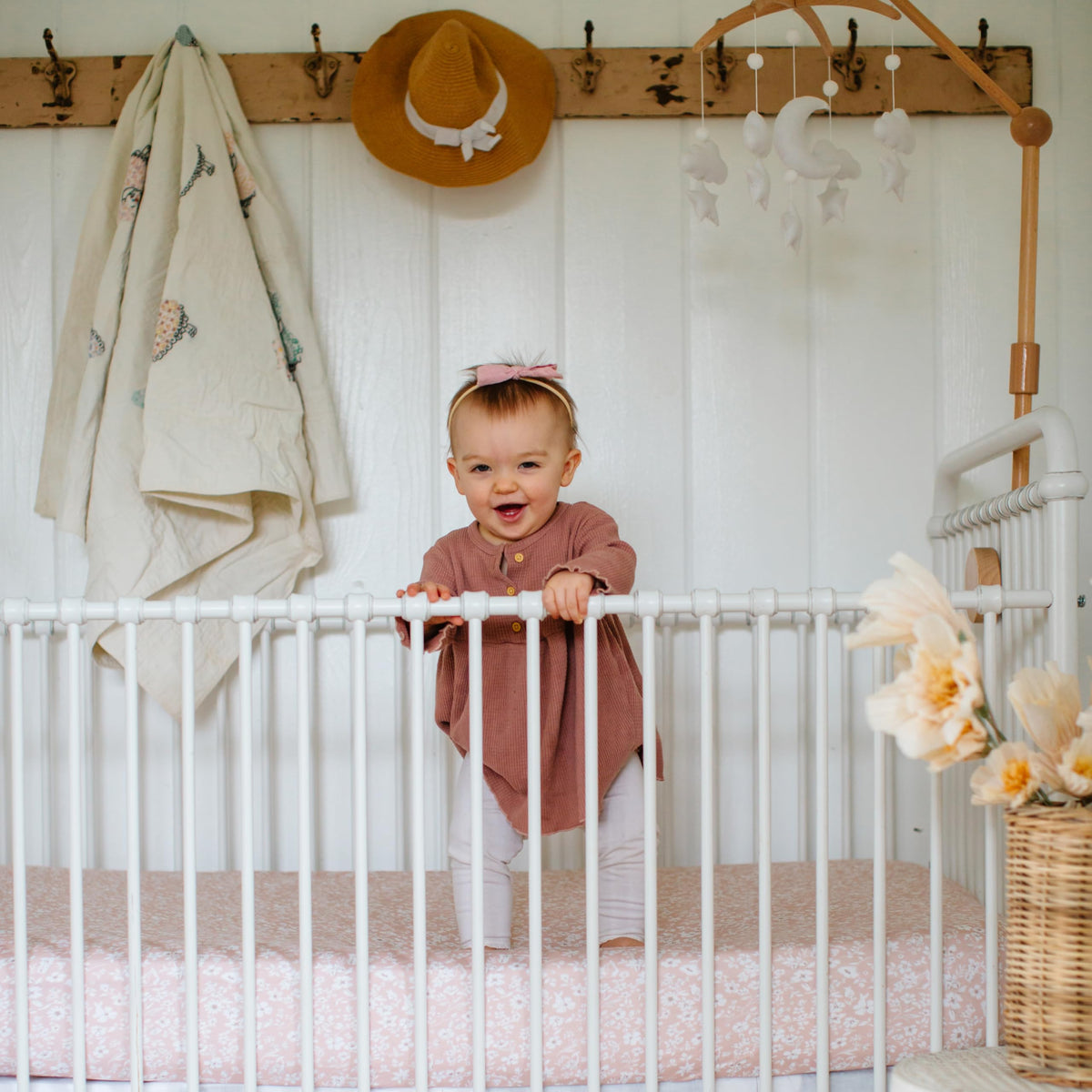 Fleurette, Crib Sheets (2-Pack)